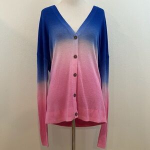 Splendid | Ombre Long Sleeve Cardigan Sweater